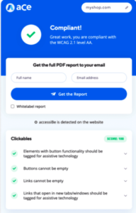 aCe Accessibility Checker