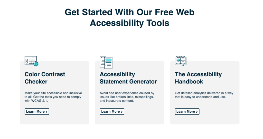 Monsido Free Web Accessibility Tools